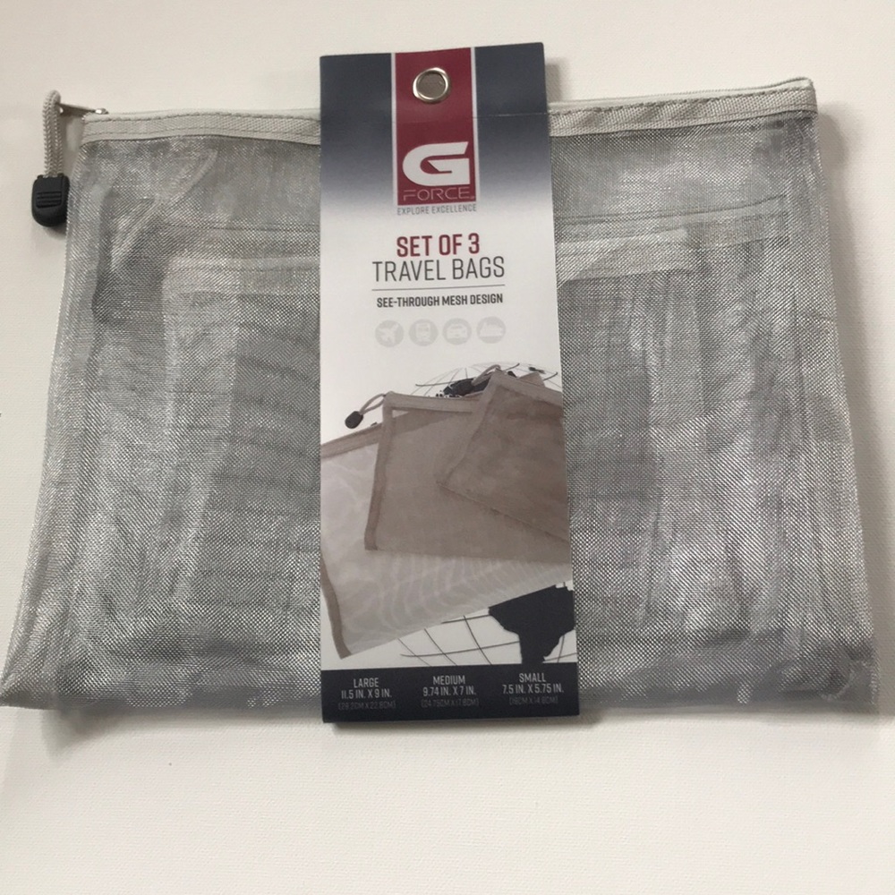 GForce Set Of 3 Travel Bags